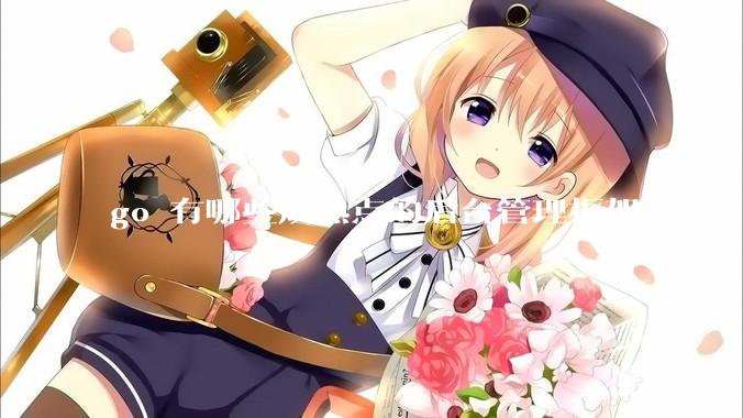 go 有哪些成熟点的后台管理框架？